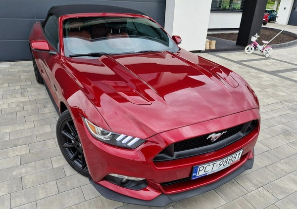 Ford Mustang cena 147900 przebieg: 94500, rok produkcji 2016 z Siemiatycze małe 211